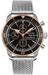 Breitling Superocean Heritage U13313121B1A1 Stainless steel and Red gold Black