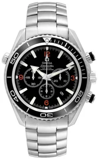 Omega Seamaster Stainless steel Black