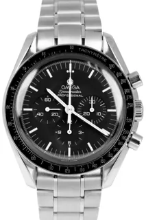 Omega Speedmaster Moonwatch 35605000 Stainless steel Black