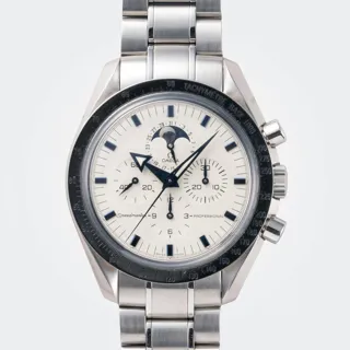 Omega Speedmaster Moonwatch 3575.20.00 White gold and Stainless steel White