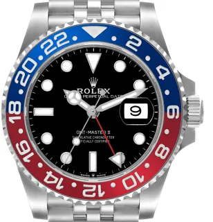 Rolex GMT-Master 126710BLRO Stainless steel Black