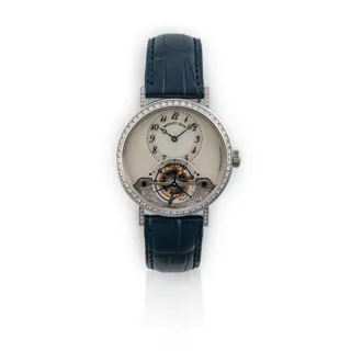 Breguet Tourbillon 3258BB 18k white gold Silver