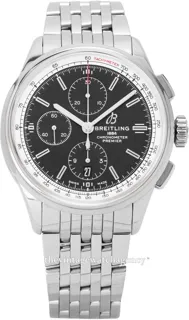 Breitling Premier A13315351B1A1 Stainless steel Black