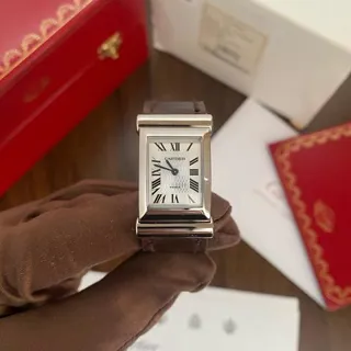 Cartier Drive W1523156 White gold Silver