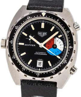 Heuer Skipper 11063V Stainless steel Black