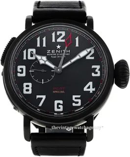 Zenith Pilot Type 20 GMT 96.2430.693/21.C703 Black titanium Black