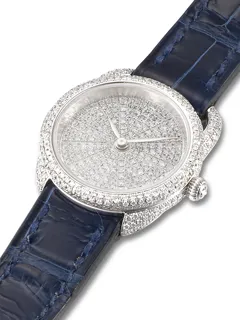 Hermès Arceau 18k white gold and Diamond