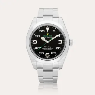 Rolex Air King 116900 Stainless steel Black