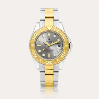 Rolex Yacht-Master 168623 Stainless steel and 18k yellow gold Gray