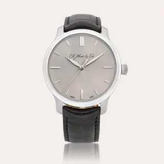 H. Moser & Cie. Monard 343.505 18k white gold Gray