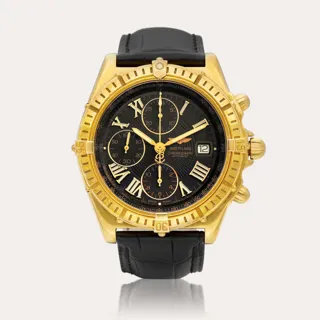 Breitling Crosswind K13055 Yellow gold Black