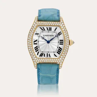 Cartier Tortue 2496 18k yellow gold Silver