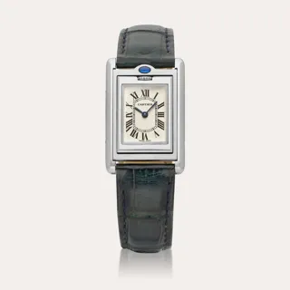 Cartier Tank Basculante 2386 Stainless steel Silver