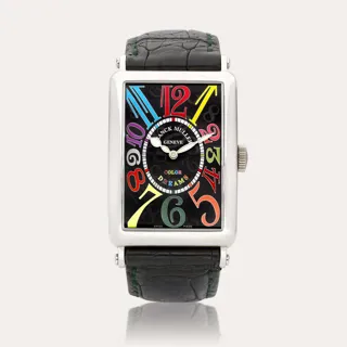 Franck Muller Color Dreams 1200 SC 18k white gold Black