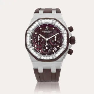 Audemars Piguet Royal Oak Offshore 26048SK.ZZ.D066CA.01 Stainless steel and Rubber Purple