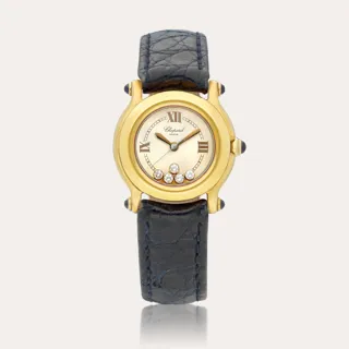 Chopard Happy Sport 27/6149-23 18k yellow gold Cream