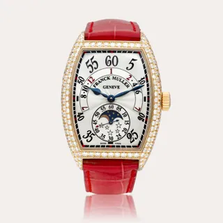 Franck Muller Cintree Curvex 7880 H IR L D 18k rose gold Silver