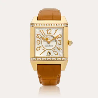 Jaeger-LeCoultre Reverso Squadra Lady Duetto 235.2.76 18k rose gold Silver