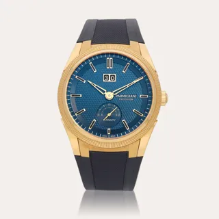 Parmigiani Fleurier Tonda 18k rose gold Blue