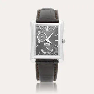 Piaget Emperador P10566 18k white gold Gray