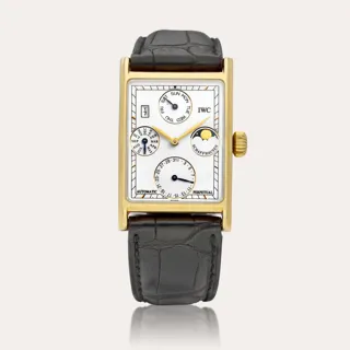 IWC Novecento 3545 18k yellow gold White