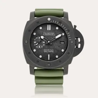 Panerai Submersible PAM 00979 47mm Carbon fiber Black