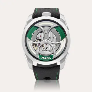 M.A.D. Editions M.A.D.1 Green Stainless steel Semi-skeletonized