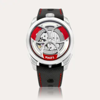 M.A.D. Editions M.A.D. 1 RED Stainless steel Semi-skeletonized