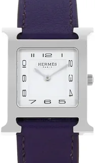 Hermès Heure H HH1.510 Stainless steel White