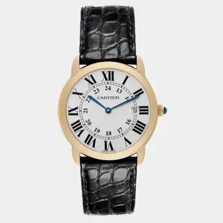 Cartier Ronde Solo de Cartier W6700455 Yellow gold and Stainless steel Silver