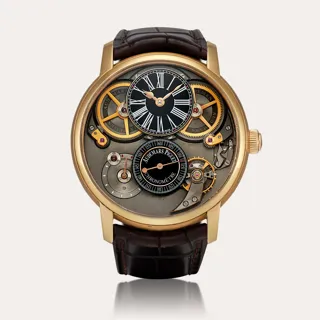 Audemars Piguet Jules Audemars 26153 18k rose gold Black and Semi-skeletonized