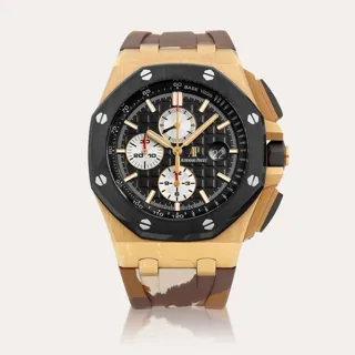 Audemars Piguet Royal Oak Offshore 26401RO 18k rose gold Black