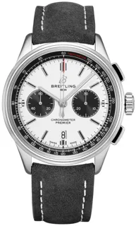 Breitling Premier B01 AB0118221G1X1 42mm Stainless steel Silver