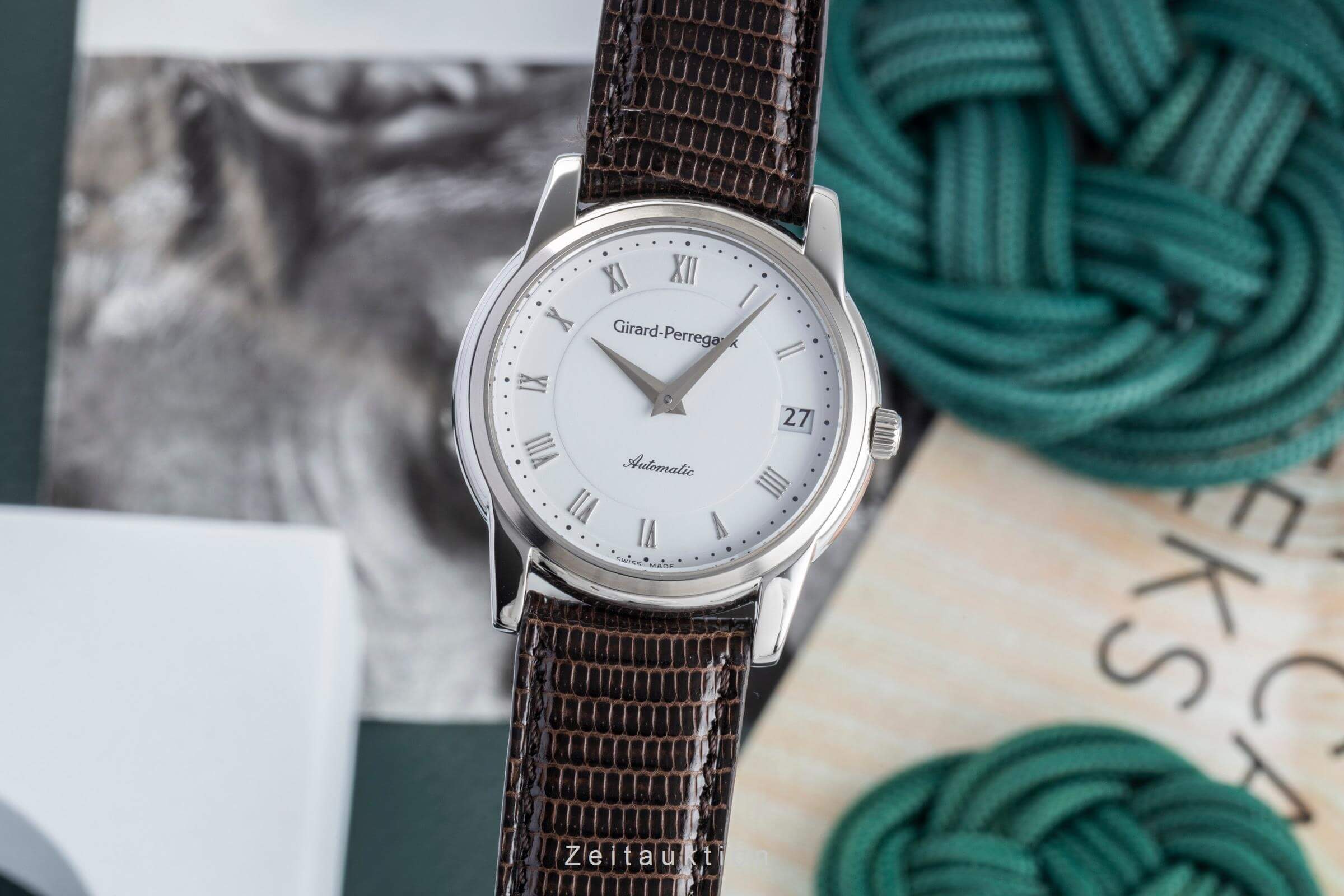 Girard-Perregaux 9042 Stainless steel White 1990 Germany Girard-Perregaux 9042 Stainless steel White 1990 Germany