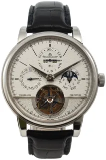 Jaeger-LeCoultre Master Grande Q5046520 Platinum Silver and Gray