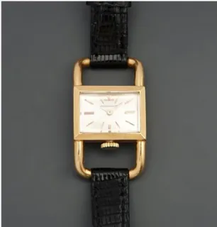 Jaeger-LeCoultre Étrier 18k yellow gold Silver