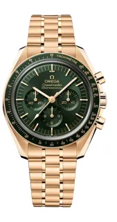 Omega Speedmaster Moonwatch 310.60.42.50.10.001 Moonshine gold Green