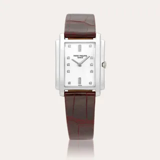 Patek Philippe Gondolo 4824 18k white gold White