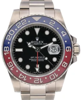 Rolex GMT-Master II 116719BLRO 18k white gold Black