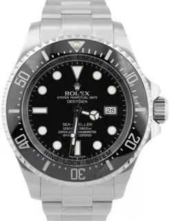 Rolex Sea-Dweller Deepsea 116660-0001 Stainless steel Black