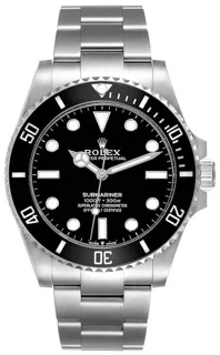 Rolex Submariner 124060-0001 Stainless steel Black