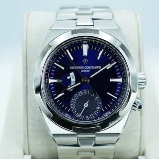 Vacheron Constantin Overseas Dual Time 7900V/110A-B334 Stainless steel Blue