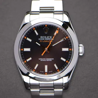 Rolex Milgauss 116400-0001 Stainless steel Black