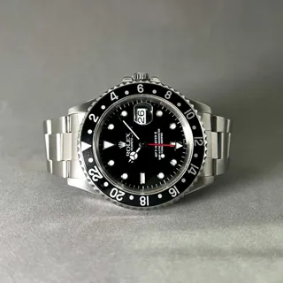 Rolex GMT-Master Stainless steel Black