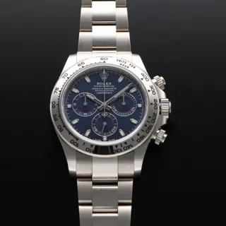 Rolex Cosmograph Daytona 116509-0071 White gold Blue