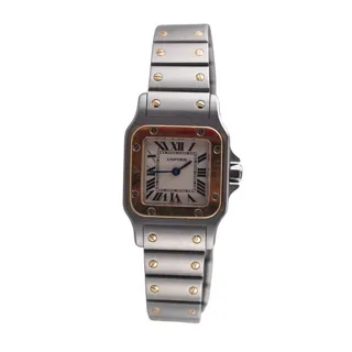 Cartier Santos 1567 Stainless steel and 18k yellow gold