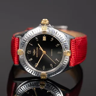 Breitling Callisto 80510 18k Gold and Stainless steel Black