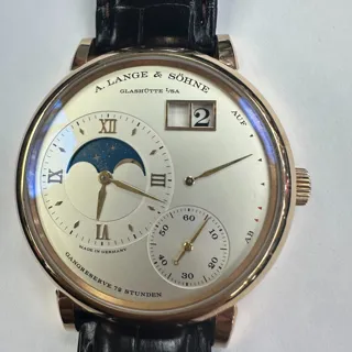 A. Lange & Söhne Grand Lange 1 139.032 Rose gold Silver