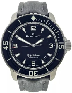 Blancpain Fifty Fathoms 5015-12B30-B52A Titanium Black