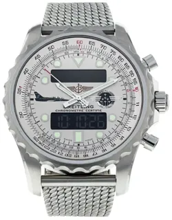 Breitling Chronospace A78365 48mm Stainless steel Silver